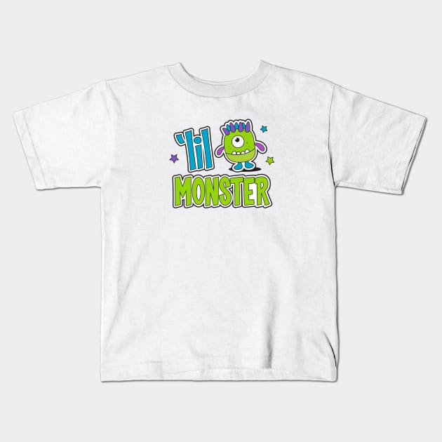 Lil' Monster Kids T-Shirt by Green Bean Design